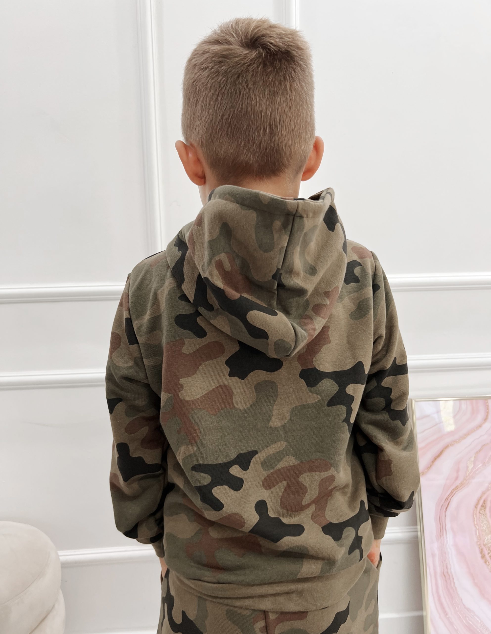 Bluza dresowa moro dla chłopca WZ.93 Produkt Polski - obrazek 4