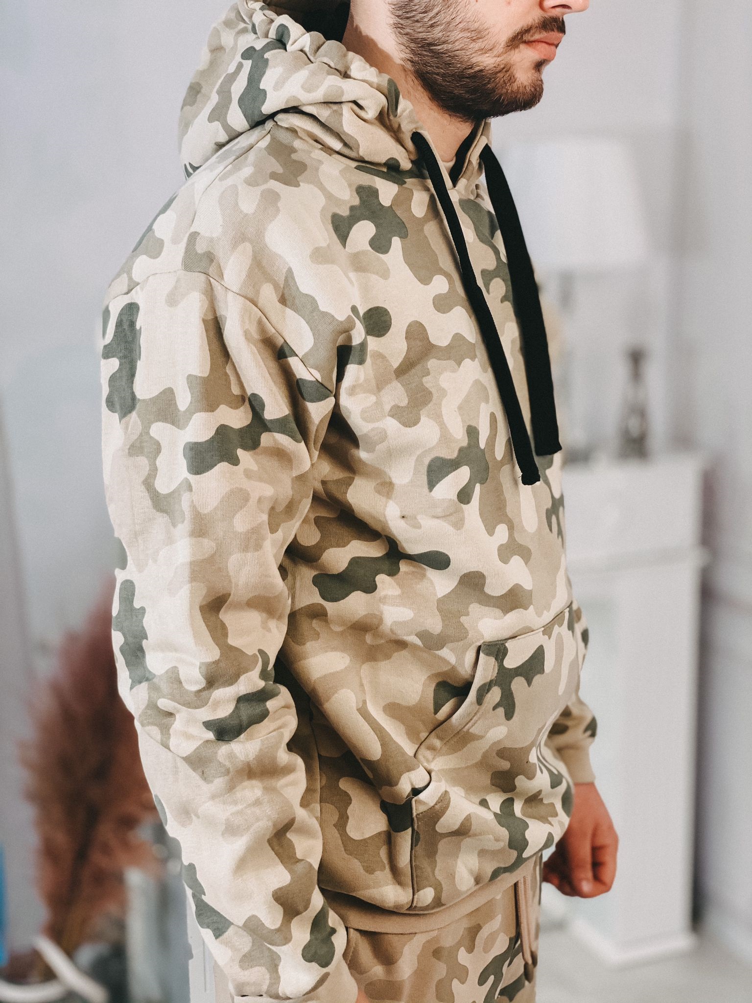 Bluza moro z kapturem WZ93 pustynna kangurka - obrazek 2
