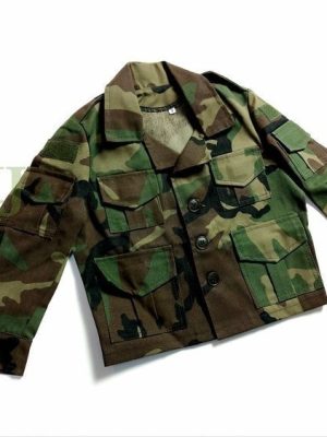 Bluza wojskowa dla chłopca Woodland Produkt Polski