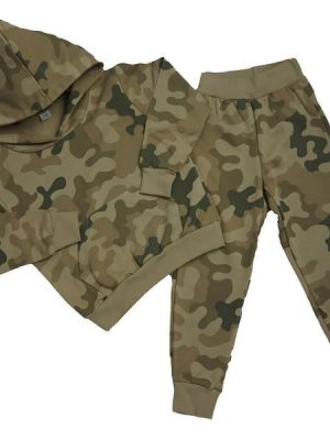 Komplet -bluza i spodnie moro WZ 98 pustynny- przebranie strój żołnierza.