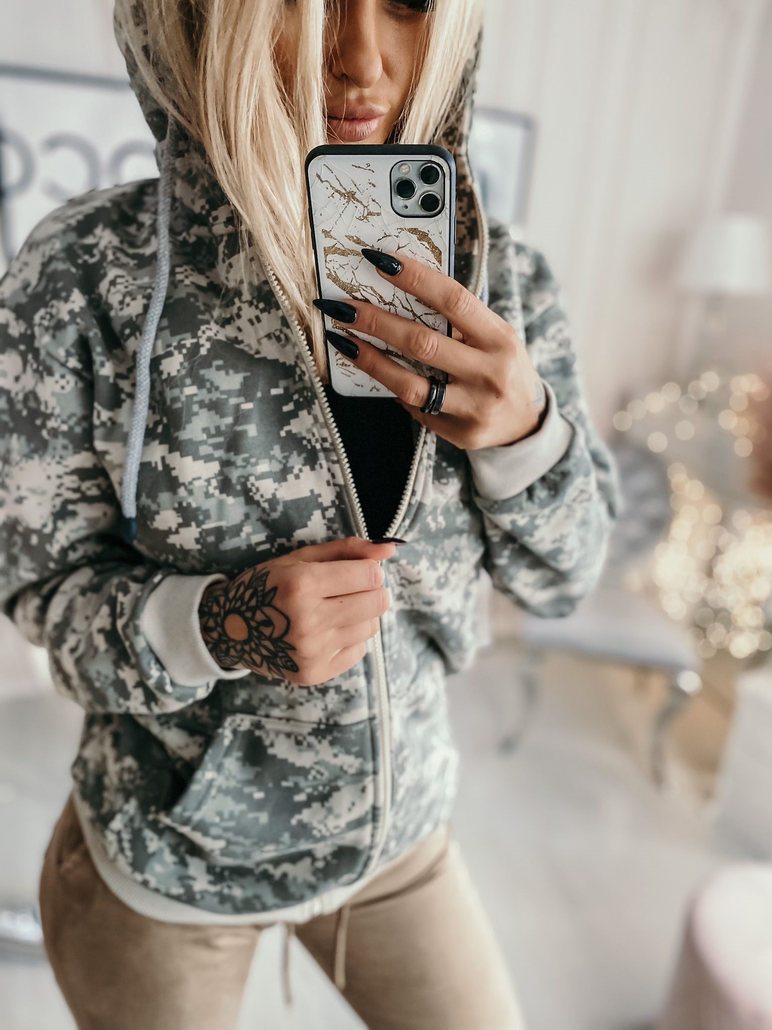Komplet dresowy moro damski Acu At Digital - obrazek 5