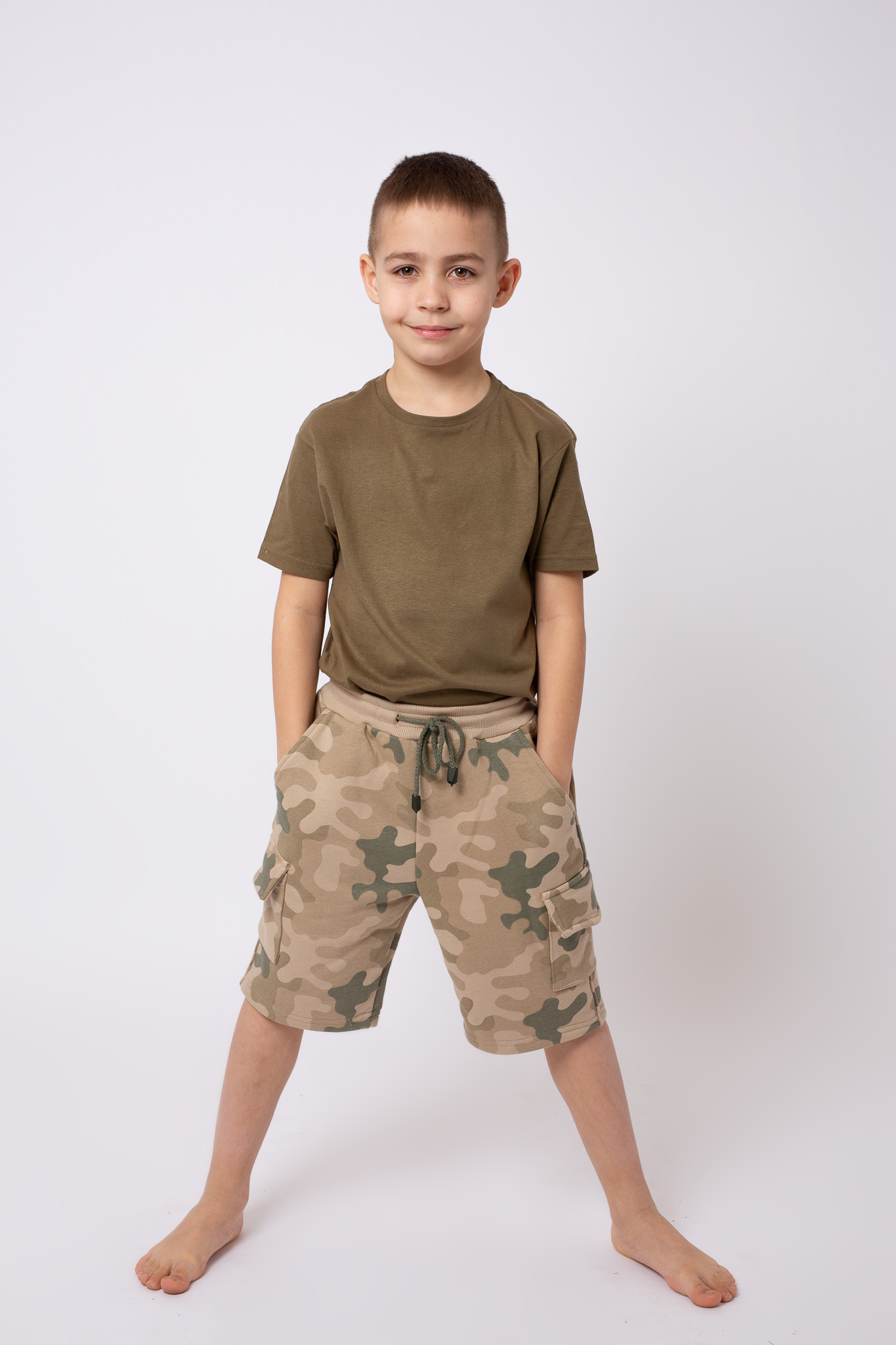 Krótkie spodenki szorty moro WZ.93 pustynny kieszenie boczne  Produkt Polski
