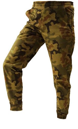 Spodnie joggery moro damskie WZ93 - obrazek 5