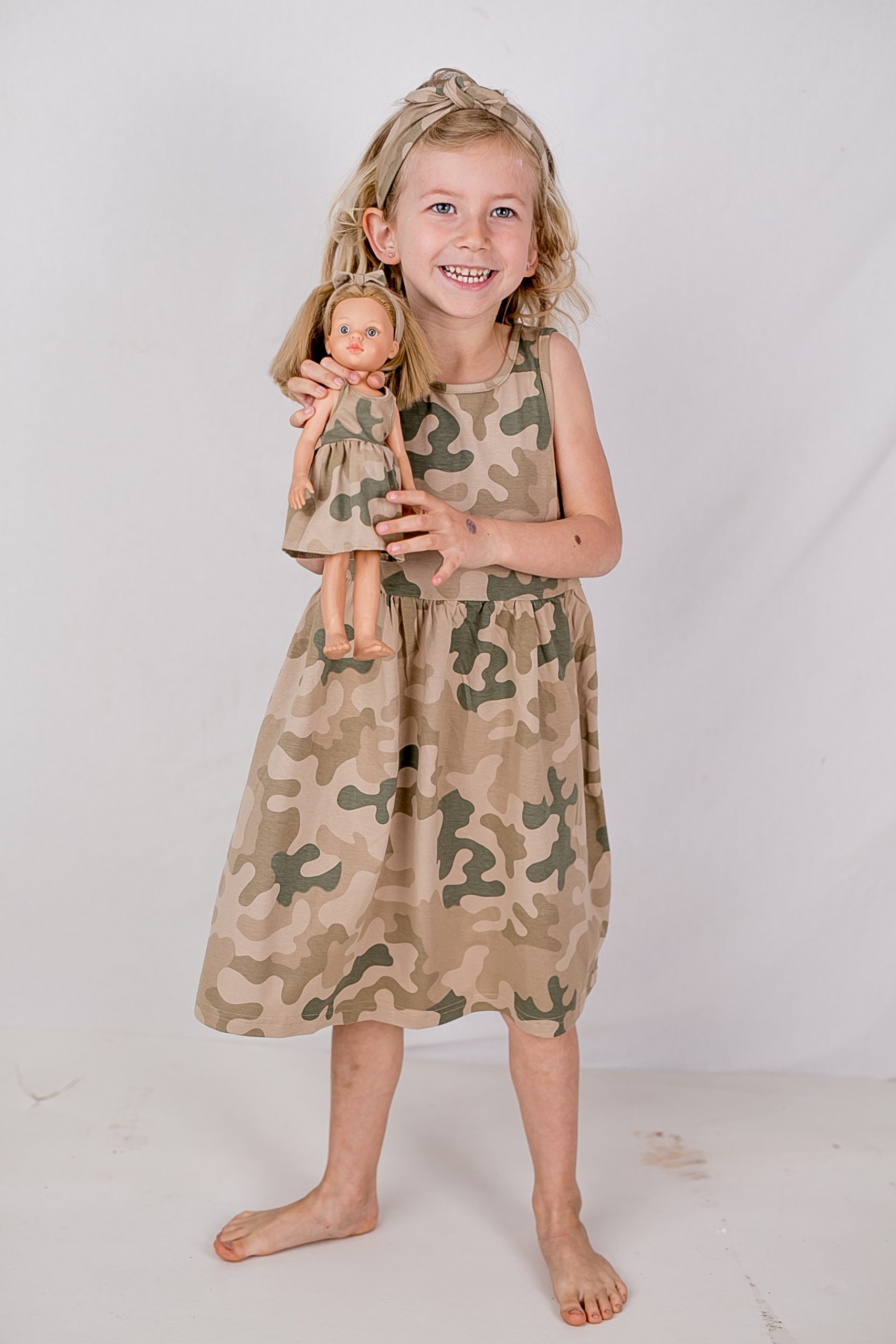 Sukienka dziewczęca moro WZ.93 Pustynny Produkt Polski - obrazek 5